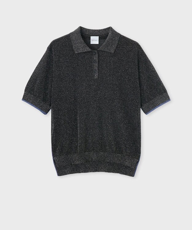 Paul Smith 【洗える】 ルレックス ニットポロシャツ ブラック