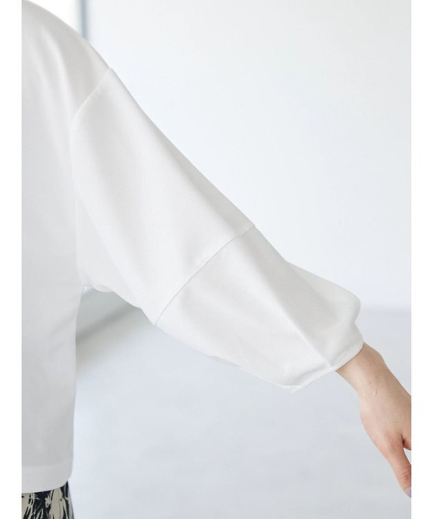 CRAFT STANDARD BOUTIQUE ランタン袖カーディガン Off White