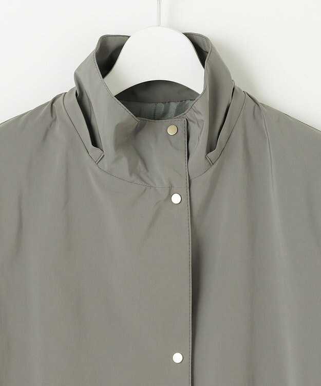 J.PRESS LADIES L 【洗える・撥水】Artirosa モッズ コート モカグレー系