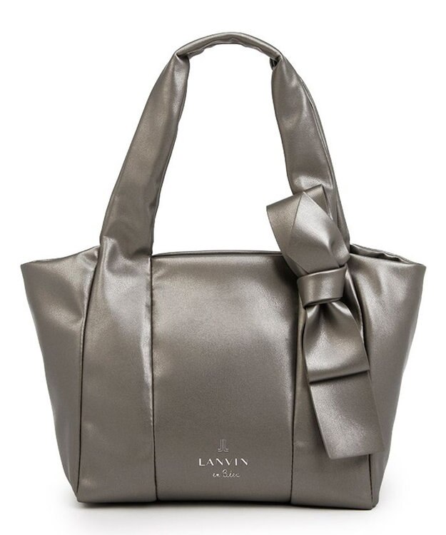 LANVIN en Bleu フリディティ ハンドバッグ（大） ブロンズ