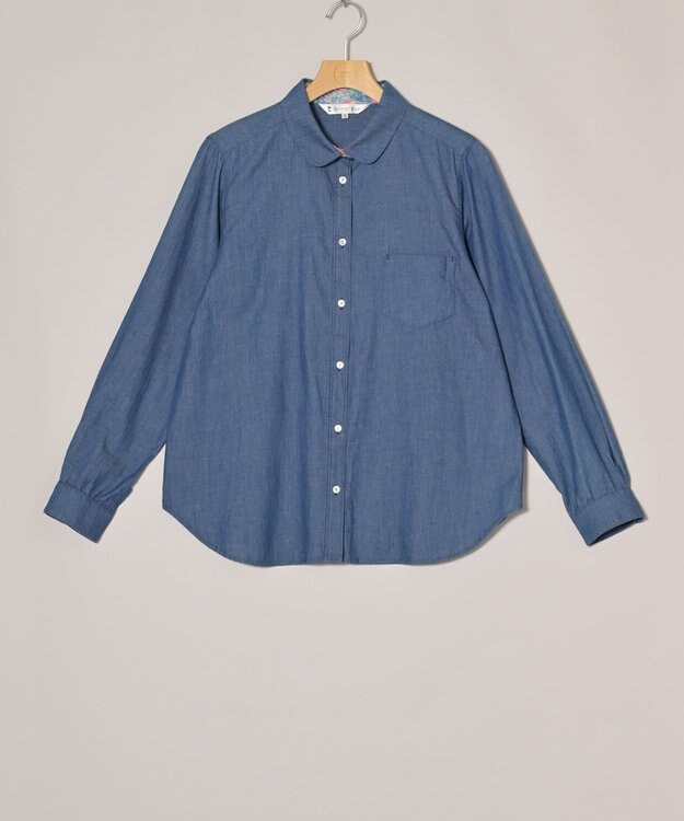 ONWARD Reuse Park 【組曲】ブラウス春夏 ブルー