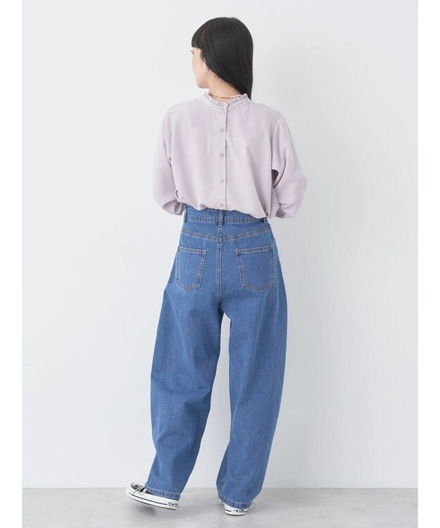 earth music&ecology ２ＷＡＹフリルブラウス Pink