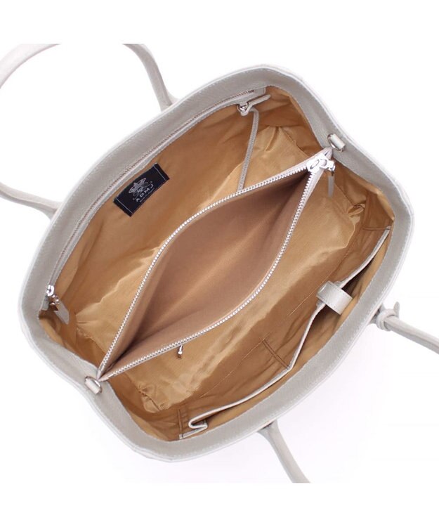 A.D.M.J. 【A4収納可】牛革 トートバッグ 32cm※SILVER金具 USUKUMO