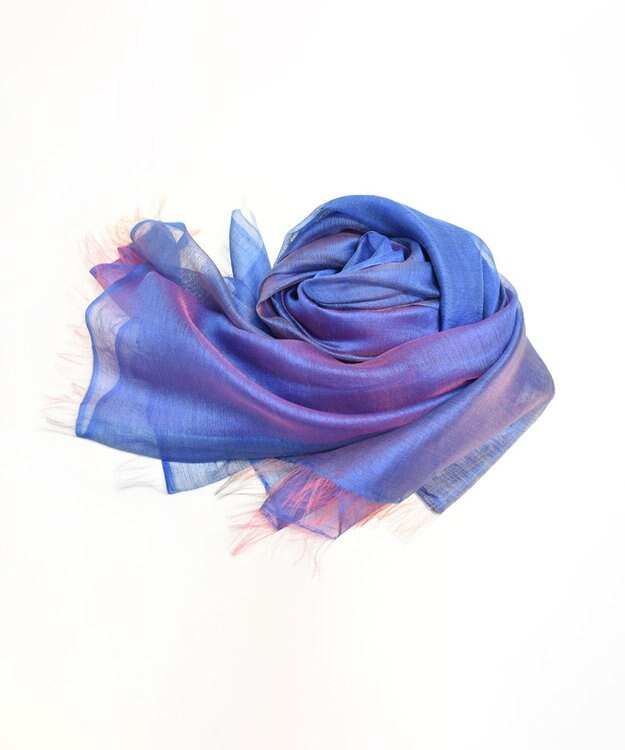 muto GOKUSAI  シルクカシミヤストール gokusai blue