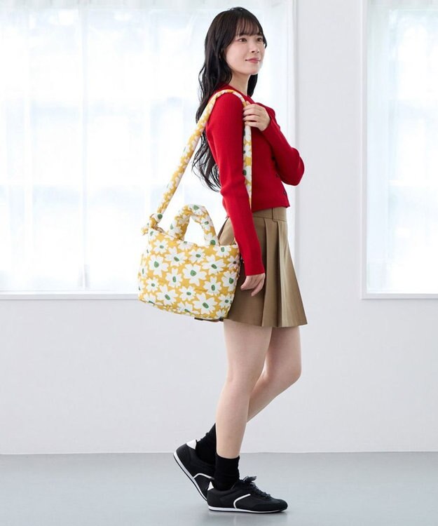 ROOTOTE 0696【弾む軽さフェザールー】FE.デリ.フラワーRTG-A 01：イエロー