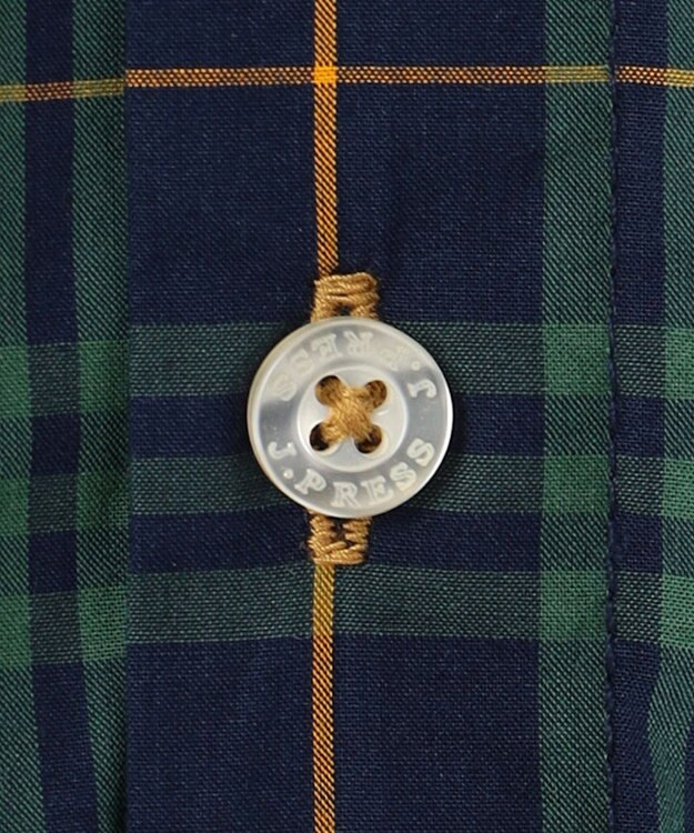 J.PRESS KIDS 【140-170cm】マドラスチェックシャツ グリーン系5