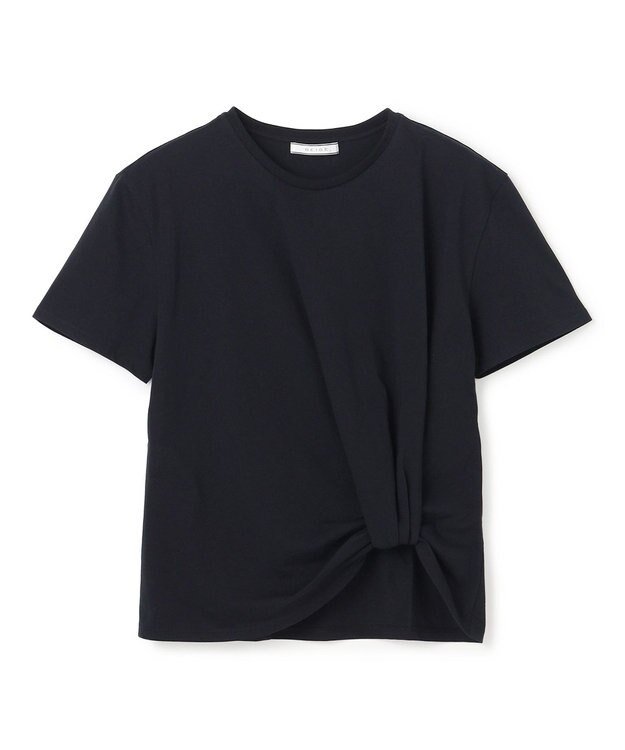 BEIGE， CERUSSITE / フォルムタック ドレープTシャツ Black