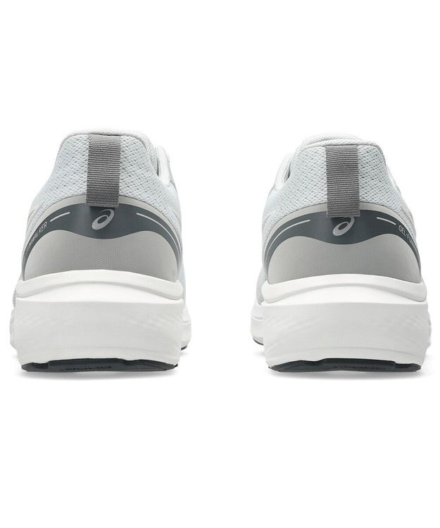 ASICS WALKING ゲルファンウォーカー メンズ 4E相当 ライトグレー×ホワイト