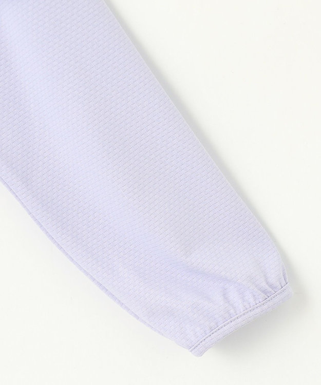 ANY KIDS サラサラ UVカット パーカー サックスブルー