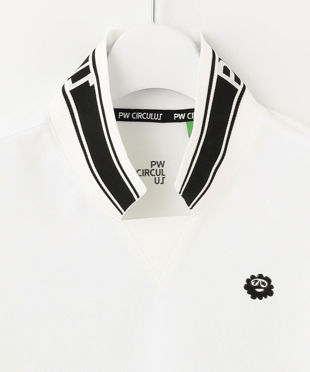 PW CIRCULUS 【WOMEN】【吸汗速乾】アニマル フォト ポロシャツ ホワイト系5