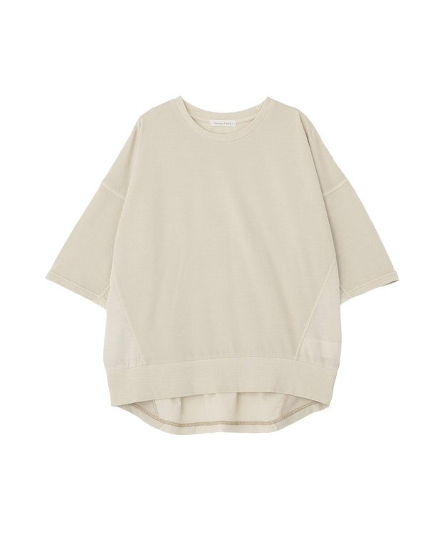 Green Parks ピグメントドッキングプルオーバー Beige