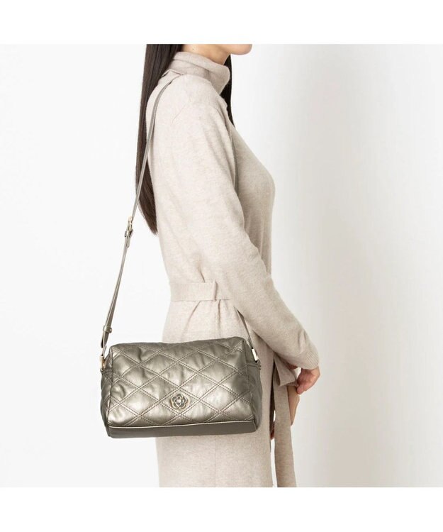 CLATHAS ルトレ ショルダーバッグ ガンメタ