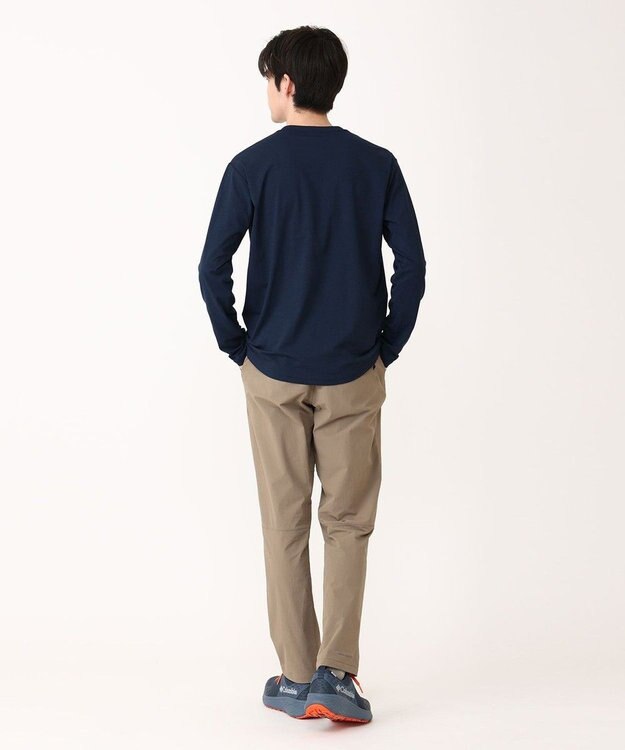 Columbia Columbia/ ライトキャニオングラフィックロングスリーブTシャツ /コロンビア Collegiate Navy