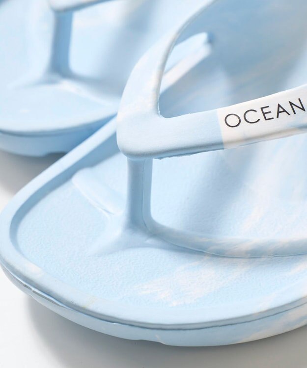 OP／FILA 【Ocean Pacific】リカバリービーチサンダル ロイヤルブルー
