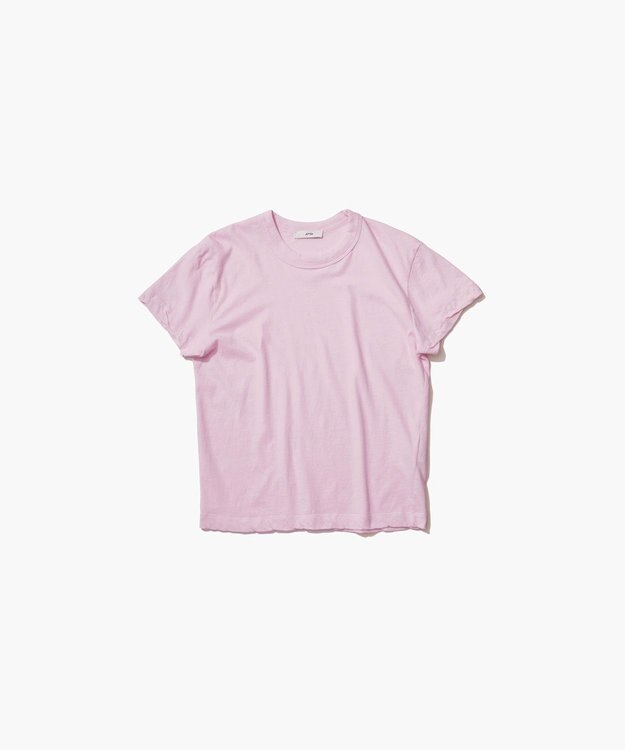ATON FRESCA SINGLE JERSEY | コンパクトＴシャツ PINK