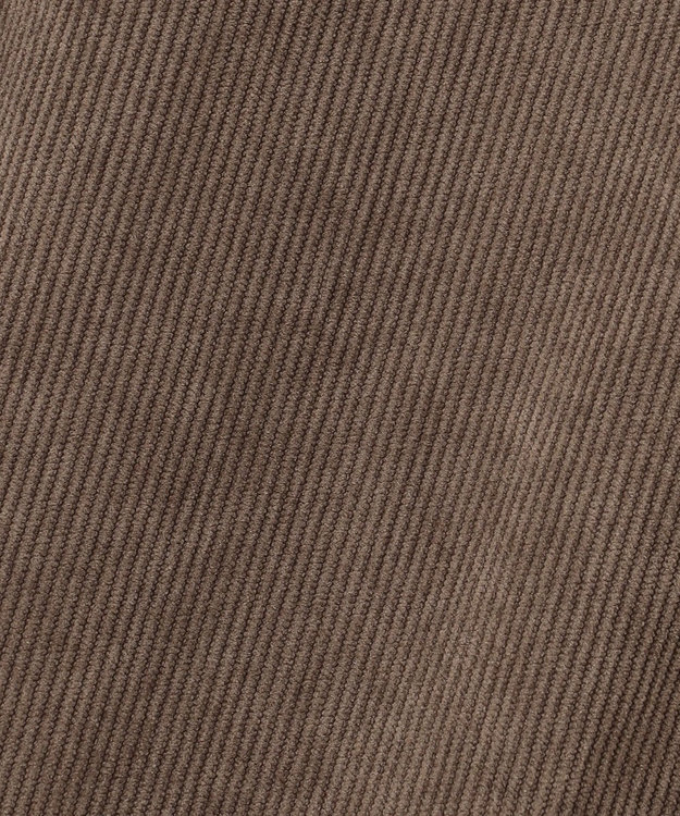 23区 【SLOW/一部店舗限定】ソフトコーデュロイ サロペット スカート ブラウン系
