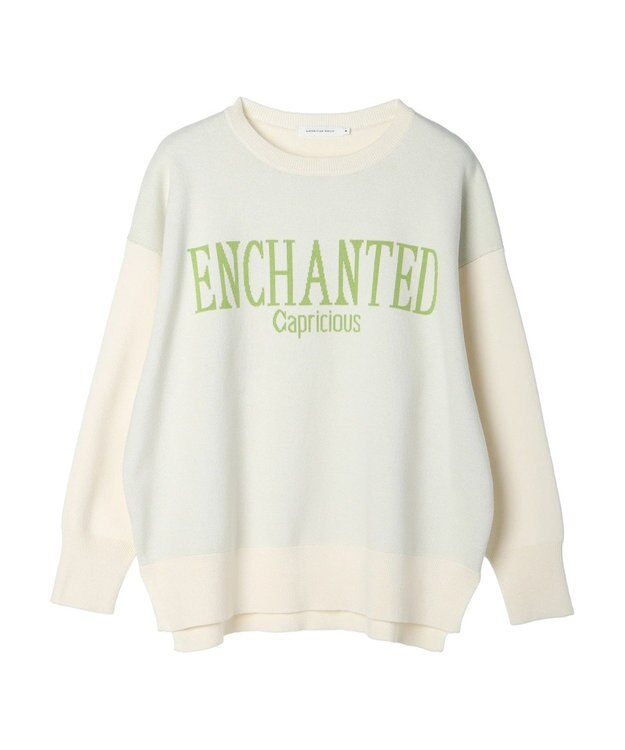 AMERICAN HOLIC ロゴニットプルオーバー Ivory