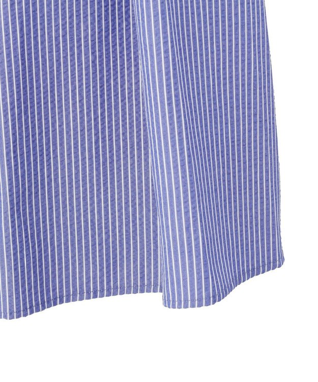 YECCA VECCA タックフレアスカート Stripe