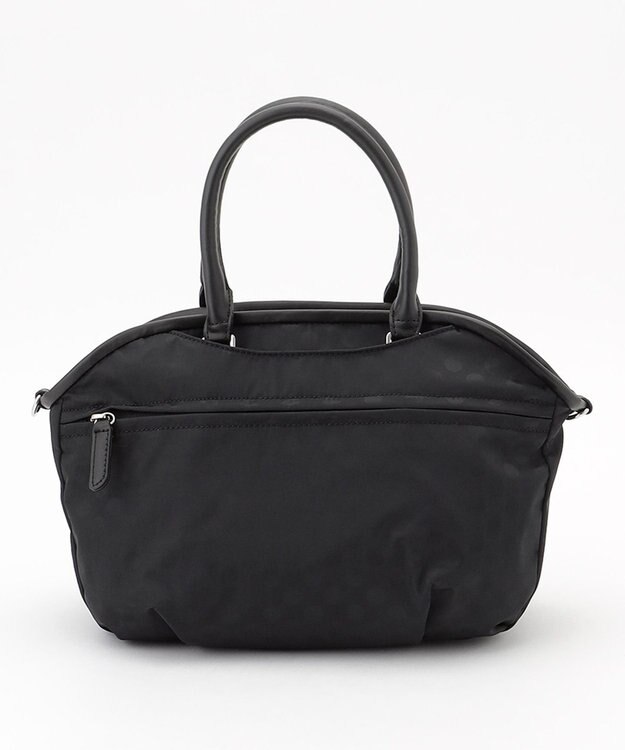 Y'SACCS Polka Dots　パイピングポケット2WAYミニトート ブラック