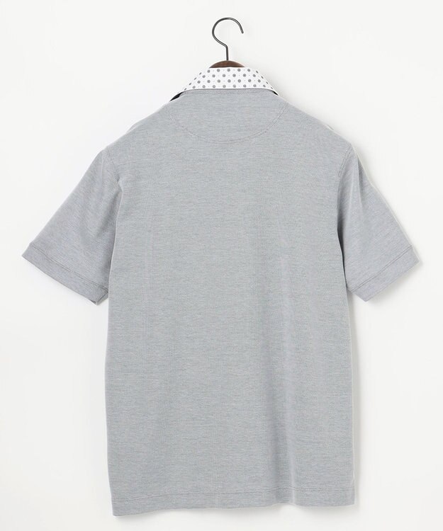 JOSEPH ABBOUD 【キングサイズ・オーガニックコットン】クールダディ ポロシャツ ライトグレー系