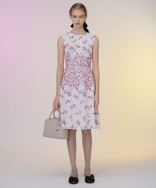 TOCCA 【洗える！】BELLE FLEUR ドレス ピンク系7