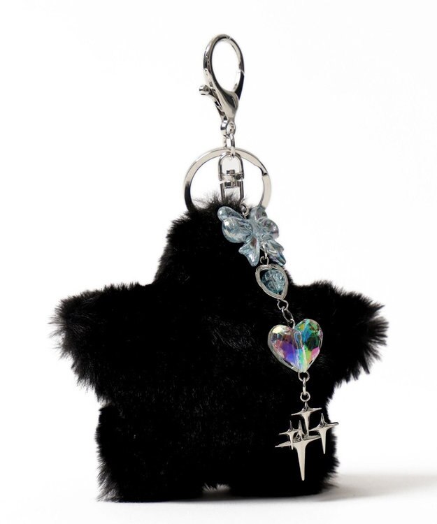 WEGO ファースタービーズチャームキーホルダー ブラック