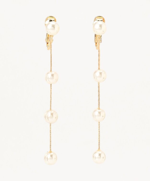 組曲 パールレーンイヤリング ゴールド系