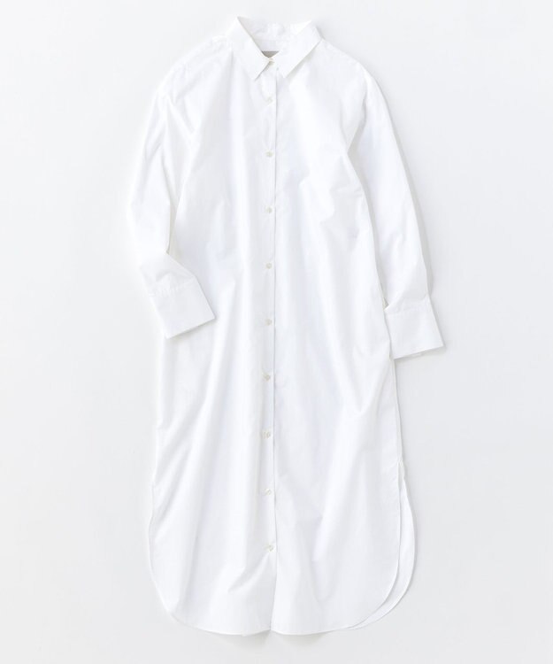 UNFILO イージーケア シャツワンピース オフ