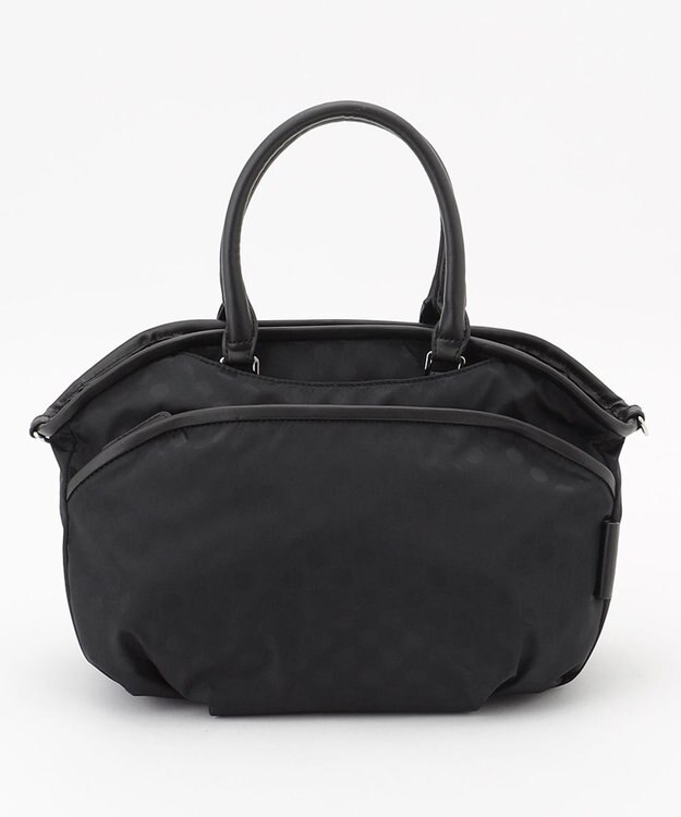 Y'SACCS Polka Dots　パイピングポケット2WAYミニトート ブラック