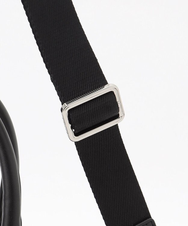 Y'SACCS Polka Dots　パイピングポケット2WAYミニトート ブラック