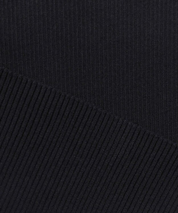 uncrave 【ご好評につき追加生産】ドライタッチ ニット オフショル トップス（uncrave WHITE） ブラック