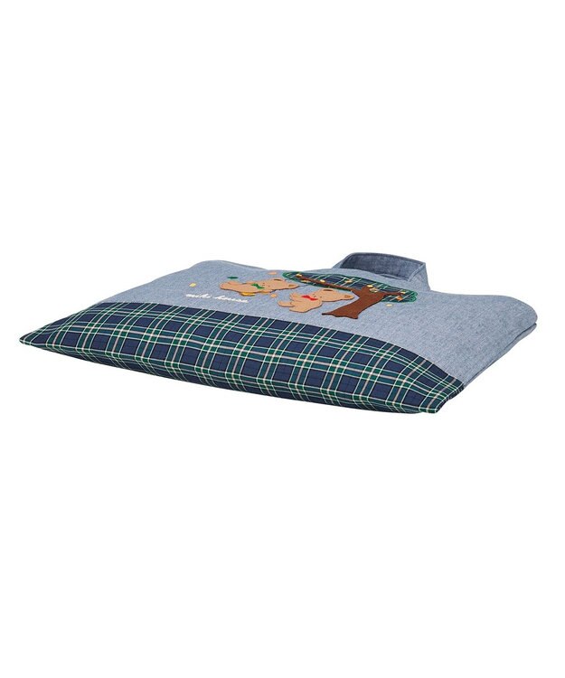 MIKI HOUSE HOT BISCUITS 【ミキハウス】 ミキハウスベア レッスンバッグ 紺