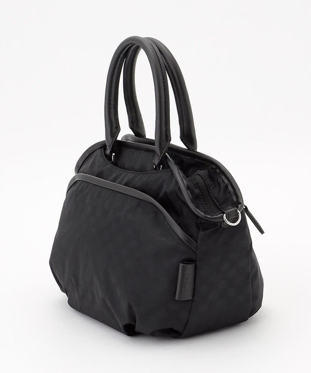 Y'SACCS Polka Dots　パイピングポケット2WAYミニトート ブラック