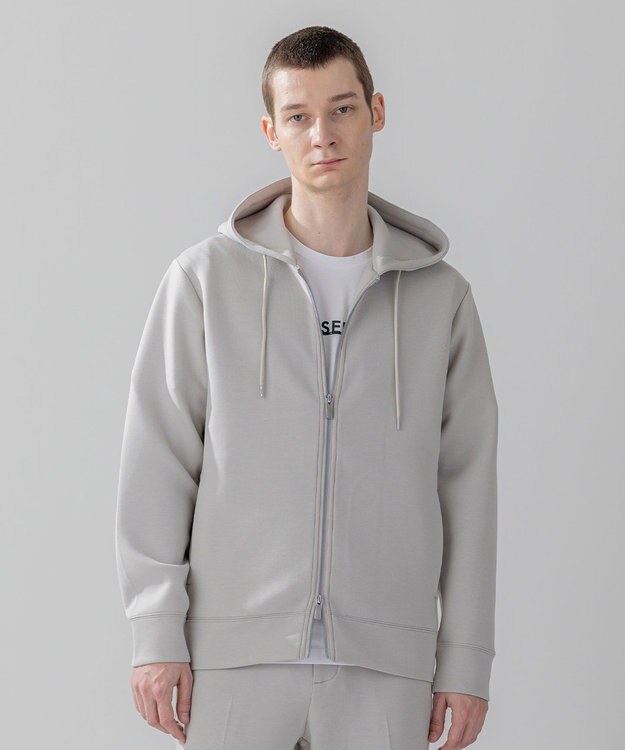 JOSEPH HOMME 【WEB・一部店舗限定 】 ダブルジャージー / ZIP UPパーカー ベージュ系