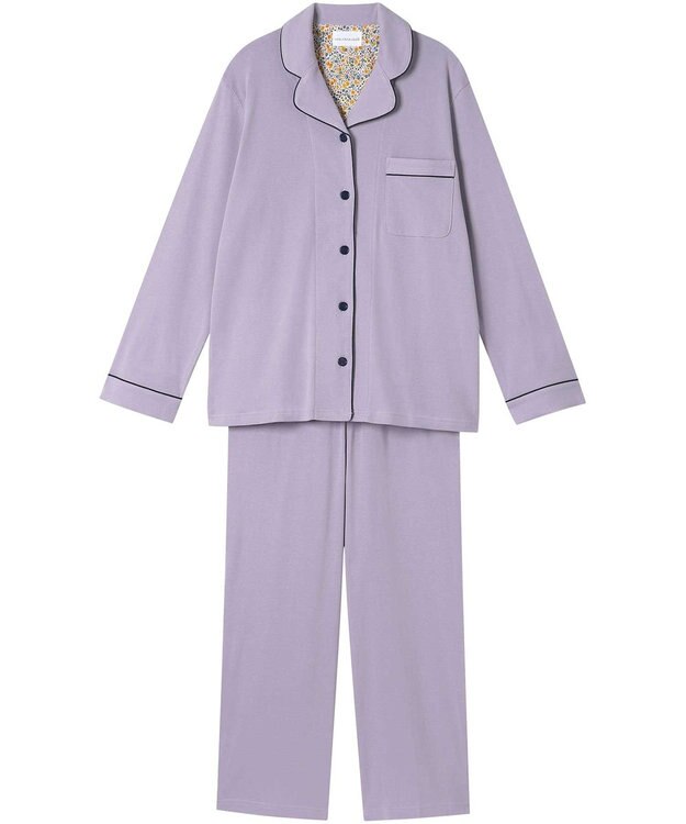 une nana cool 【綿100％】フライスパジャマ　ＭＡＤＥ　ＷＩＴＨ　ＬＩＢＥＲＴＹ　ＦＡＢＲＩＣ LG