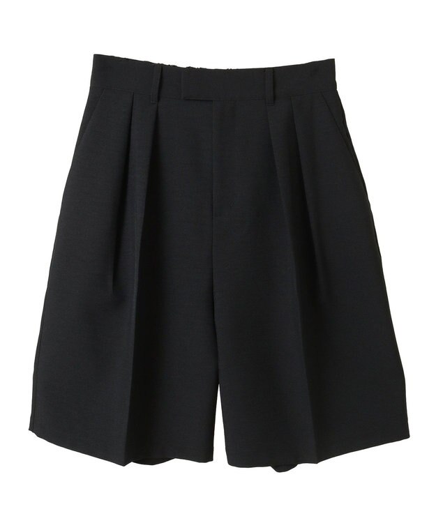 AMERICAN HOLIC タックハーフパンツ Black