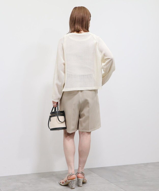 AMERICAN HOLIC タックハーフパンツ Beige