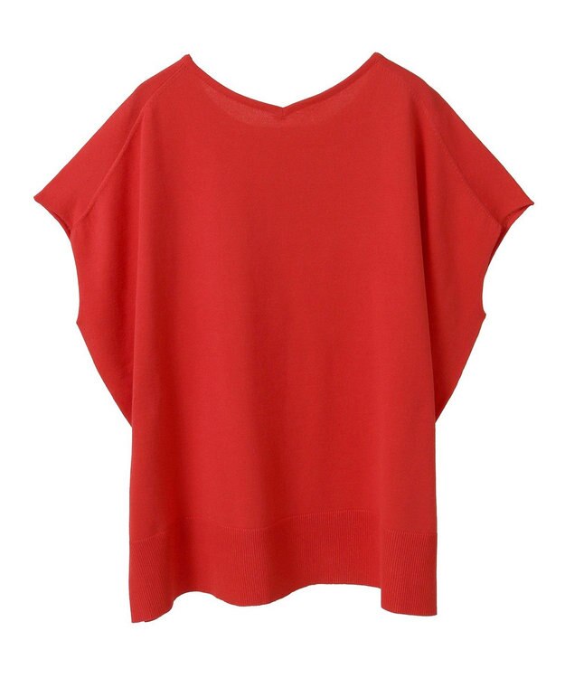 AMERICAN HOLIC フレンチスリーブニットプルオーバー Red