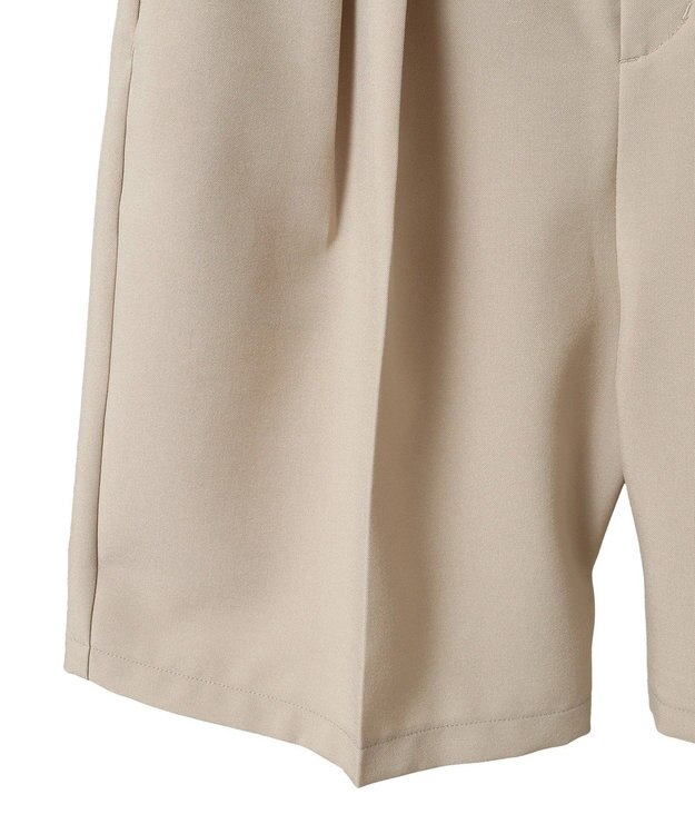 AMERICAN HOLIC タックハーフパンツ Beige