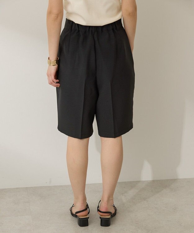 AMERICAN HOLIC タックハーフパンツ Black