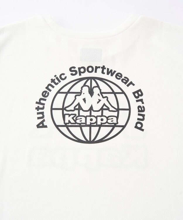 OP／FILA 【Kappa】ブランドモチーフTシャツ ホワイト