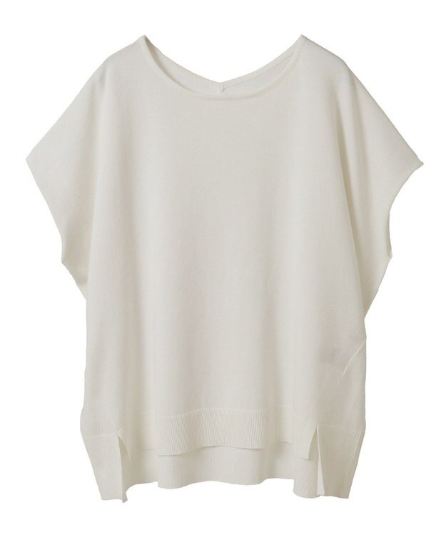 AMERICAN HOLIC フレンチスリーブニットプルオーバー Off White