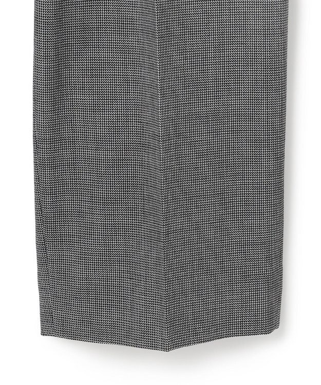 ICB 【UVカット・洗える】ウール2WAYストレッチ ワイドパンツ 無地柄系