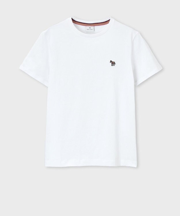 Paul Smith ゼブラ ワンポイント 半袖Tシャツ ホワイト
