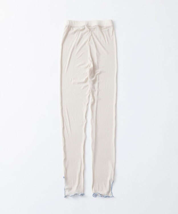 TRICOTE メッシュメローレギンス 80IVORY