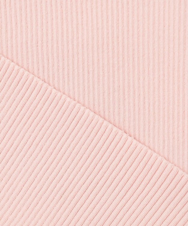 uncrave 【ご好評につき追加生産】ドライタッチ ニット オフショル トップス（uncrave WHITE） ピンク