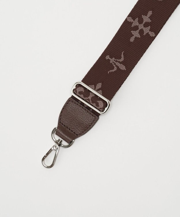 russet アレンジショルダーベルト［Monogram］(CE-1099) D.Brown2（シルバー金具）