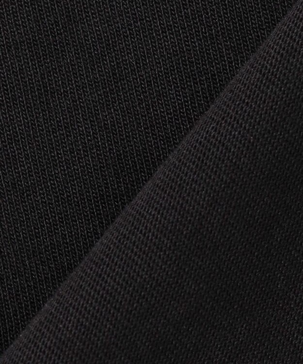 組曲 S シャーリングシフォン袖 トップス ブラック系