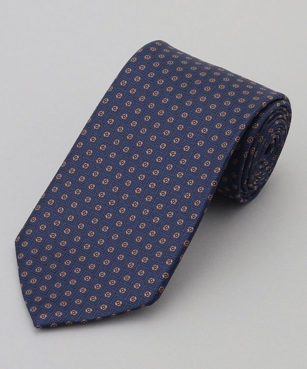 GOTAIRIKU GOTAIRIKU別注【MANTERO/マンテロ】ネクタイ_小紋柄 ダークブラウン系8