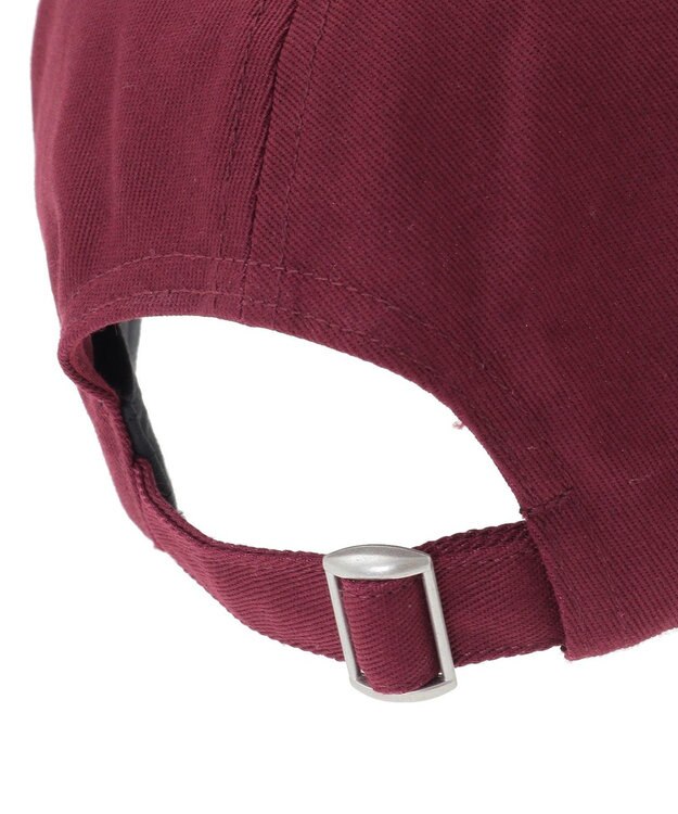 Green Parks ■PEANUTS スヌーピーミニ刺繍キャップ Bordeaux